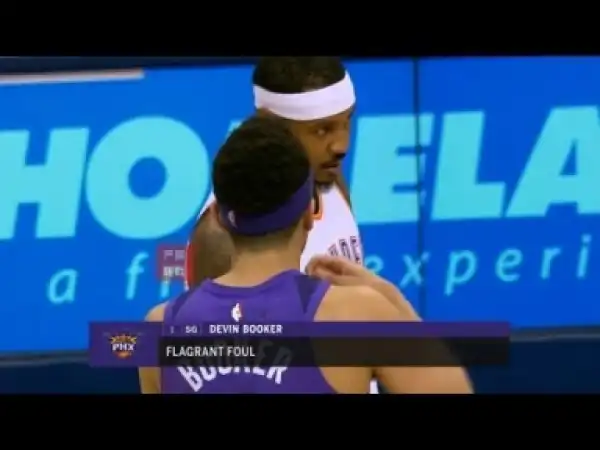 Video: Devin Booker Gets A Flagrant For Shoving Brewer, Exchanges Word